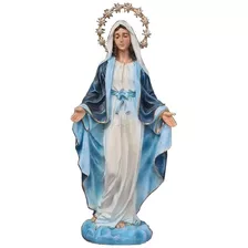 Imagem Nossa Senhora Das Graças Pequena 25cm Resina