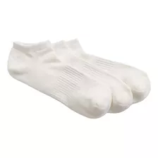 Calcetines Pack De 3 Al Tobillo Blanco