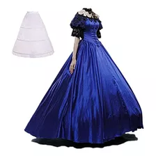 Disfraces - Vestido Gótico Victoriano Para Mujer