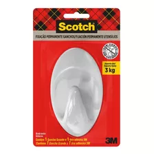 Gancho Scotch 3m Plástico Grande