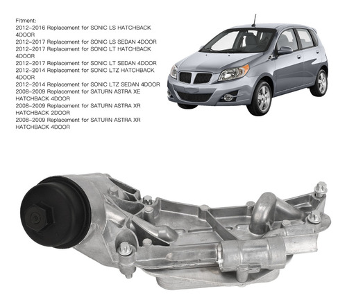 Enfriador Aceite Para Chevroletcruze Aveo Con Carcasa Filtro Foto 3