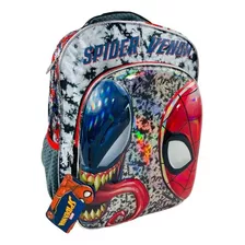 Mochila Ruz Escolar Primaria Spider-man 3d 100% Original 