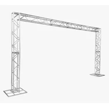 Treliças Kit Trave Box Truss Q25 Aço 2,5x3m - Lourenço