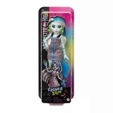 Boneca Monster High Frankie - Vestido De Raios + Bolsa Luxo