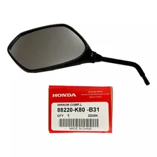 Espelho Retrovisor Esq. Elite 125 2019 A 2021 Original Honda