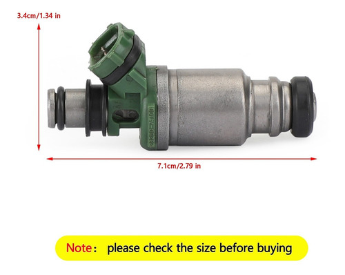 4 Inyectores De Combustible Para Toyota Solara Camry Rav4 Ce Foto 4