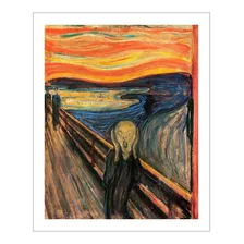 Lamina Fine Art El Grito Edvard Munch 50x60 M Y C Arte