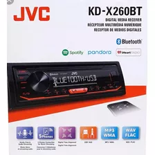 Rádio Jvc Kd-x260bt Usb. Spotify, Pandora, Bluetooth Zero .