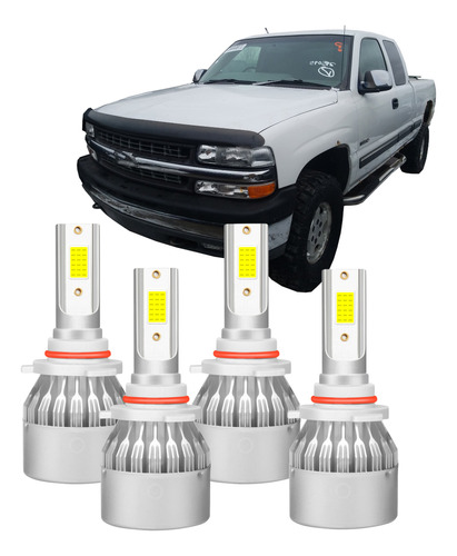 6000k Bombilla De Luz Led Blanca Para Gmc Yukon Xl1500 07-14