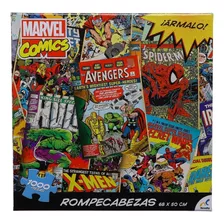 Rompecabezas De Colección Marvel Comics 1000 Piezas Novelty