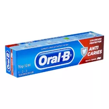 Pasta Creme Dental Oral-b Anticarie 1 2 3 70g