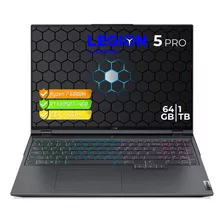  Portatil Gamer Lenovo Legion 5 Ryzen 7 1tb 64gb Rtx3050ti