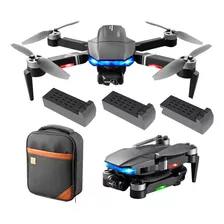 Dron Profesional 5g Con Cámara Dual 4k Gps+3 Baterías