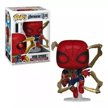 Boneco Funko Pop! Iron Spider #574 Vingadores Marvel