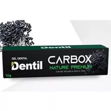 Creme Dental Dentil Carbox Nature Premium Carvão Ativado 70g