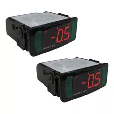 2x Controlador Digital Full Gauge Mt512e Bivolt C/sensor 