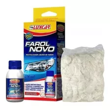 Limpador De Farol Novo Luxcar Renova Revitalizador + Estopa