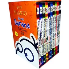 Box Diário De Um Banana - Caixa Com 10 Volumes