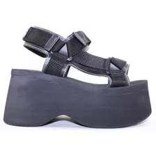 Sandalias Plataforma Alta Kate Kuba Pride Dama Verano Cshoes