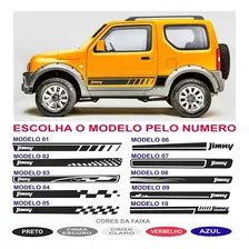  Adesivos Suzuki Jimny 4x4 Sport Faixa Lateral