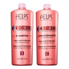 Kit Professional Xforce, Shampoo + Condicionador 1l