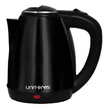 Chaleira Elétrica Inox Preta Top Unitermi 1.8l Atacama 110v