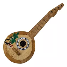 Ukelele De Coco, Paquete De 1, Multicolor