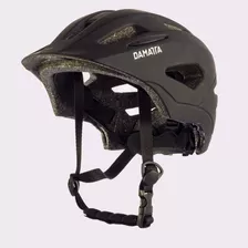 Capacete Bike Infantil Full Face - Damatta Cor Preto Tamanho M