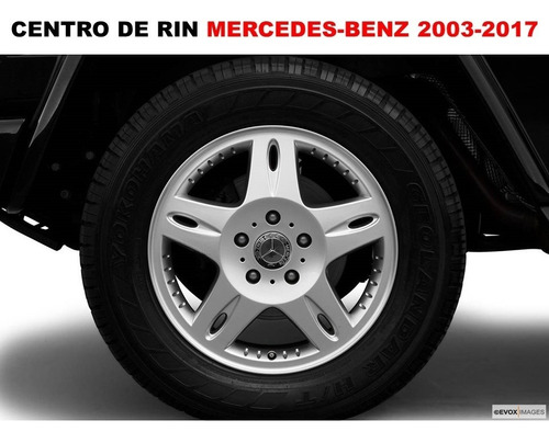 Par De Centros De Rin Mercedes-benz G Class 03-17 75 Mm Foto 2