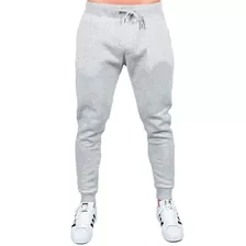 Calça Moletom Lisa Sem Estampa Diversas Cores Slim