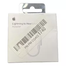 Adaptador Original Apple Lighting Headphone Jack Novo