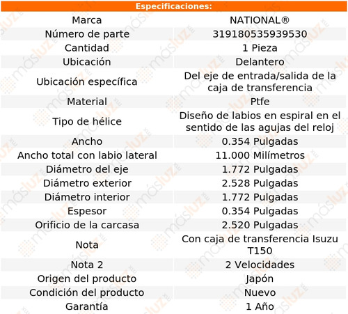 1) Retn Caja Transferencia Del P/isuzu I-350 06 National Foto 3