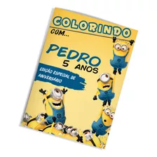 25 Livros De Colorir Lembrancinha Aniversário Minions 