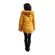 Parka Feminina Forrada Casaco Super Quente M Ao Plus Size