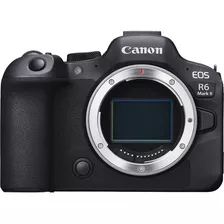 Câmera Canon Eos R6 Mark Ii Mirrorless 4k (corpo) Cor Preto