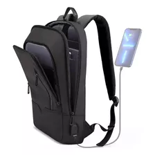 Mochila Para Hombre Mochila Delgada De Negocios Con Carga...