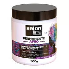 Creme De Relaxamento Salon Line Permanente Afro Cachos 500g