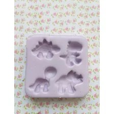 Molde De Silicone Dino Baby