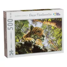 Puzzle Rompecabezas Leopardo Panthera Pardus 500 Piezas Caja
