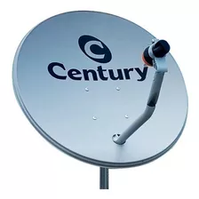 Antena Parabólica Ku 60cm Century + Lnb + Cabo - Completa