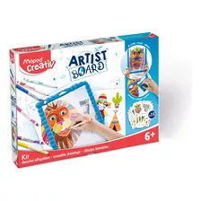 Juego Artist Board Tablero Dibujos Borrables Maped Creativ