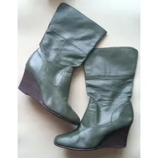 Botas De Cuero Vacuno N°40 Dos Posibilidades De Uso