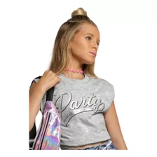 Blusa Cropped Teen Menina Juvenil Young Class Moda