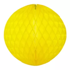 Balão Pompom Colmeia Bola Seda Decoração 13 Cm Cores Diversa