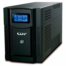 Ups Cdp Upr-s1508 1050w Lcd 8 Tomas 120v Regulador D Voltaje Color Negro