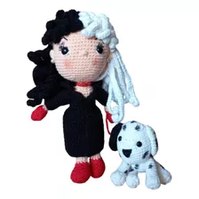 Amigurumi Muñeco De Apego Cruella De Vil