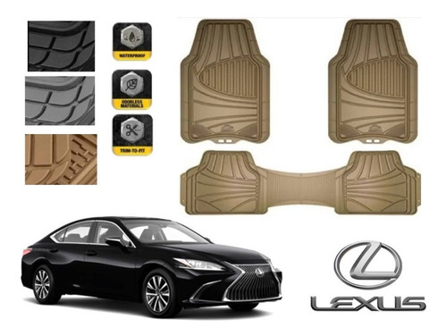 Tapetes Uso Rudo Lexus Es 2022 2023 2024 2025 Armor All Orig Foto 7