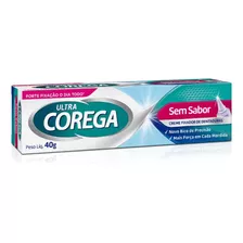 Ultra Corega Creme Sem Sabor 40g Creme Fixador Dentadura