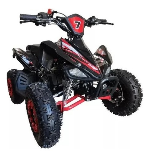 Mini Quadriciclo Infantil Gasolina 49cc Mbx Partida Elétrica Cor Vermelho