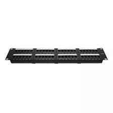 Patch Panel Sat Pp5e48 Cat5e 48 Puertos Rack